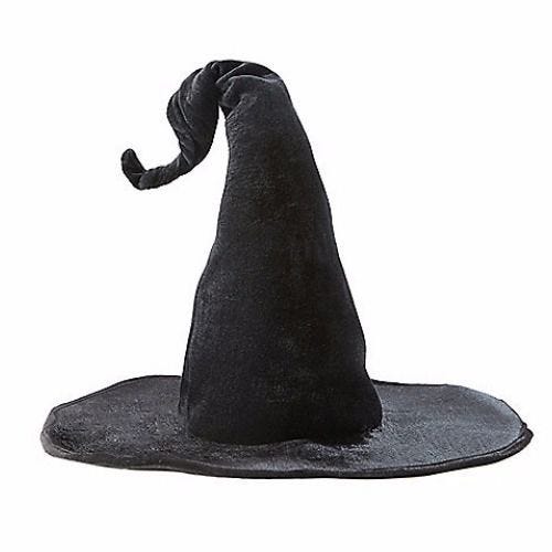 Trounistro 2 Pack Halloween Witch Hat Warm Wool Hats for Women Halloween Party Decor